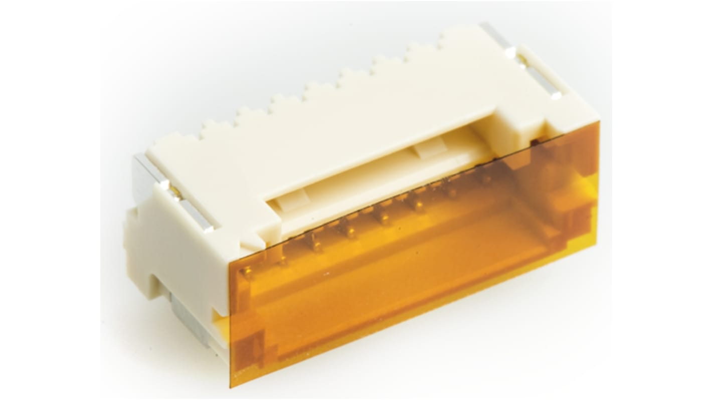 JST ZE Series Straight Surface Mount PCB Header, 8 Contact(s), 1.5mm Pitch, 1 Row(s), Shrouded