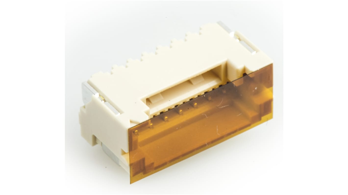 Embase pour CI JST, ZE, 7 pôles , 1.5mm 1 rangée, 2.0A, Droit