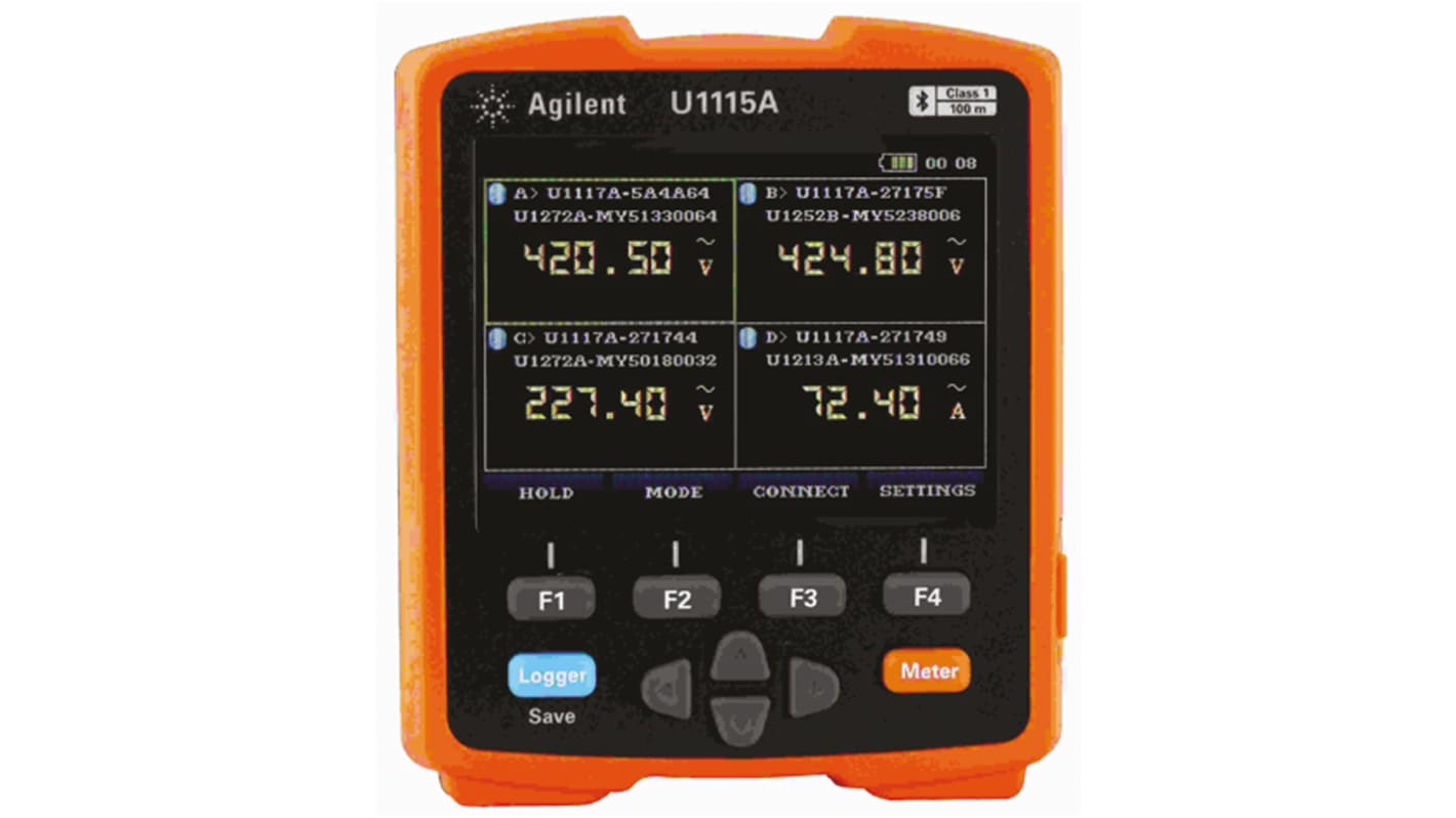 Keysight Technologies Eksternt display til logning til U1117A IR til Bluetooth-adapter, U1177A