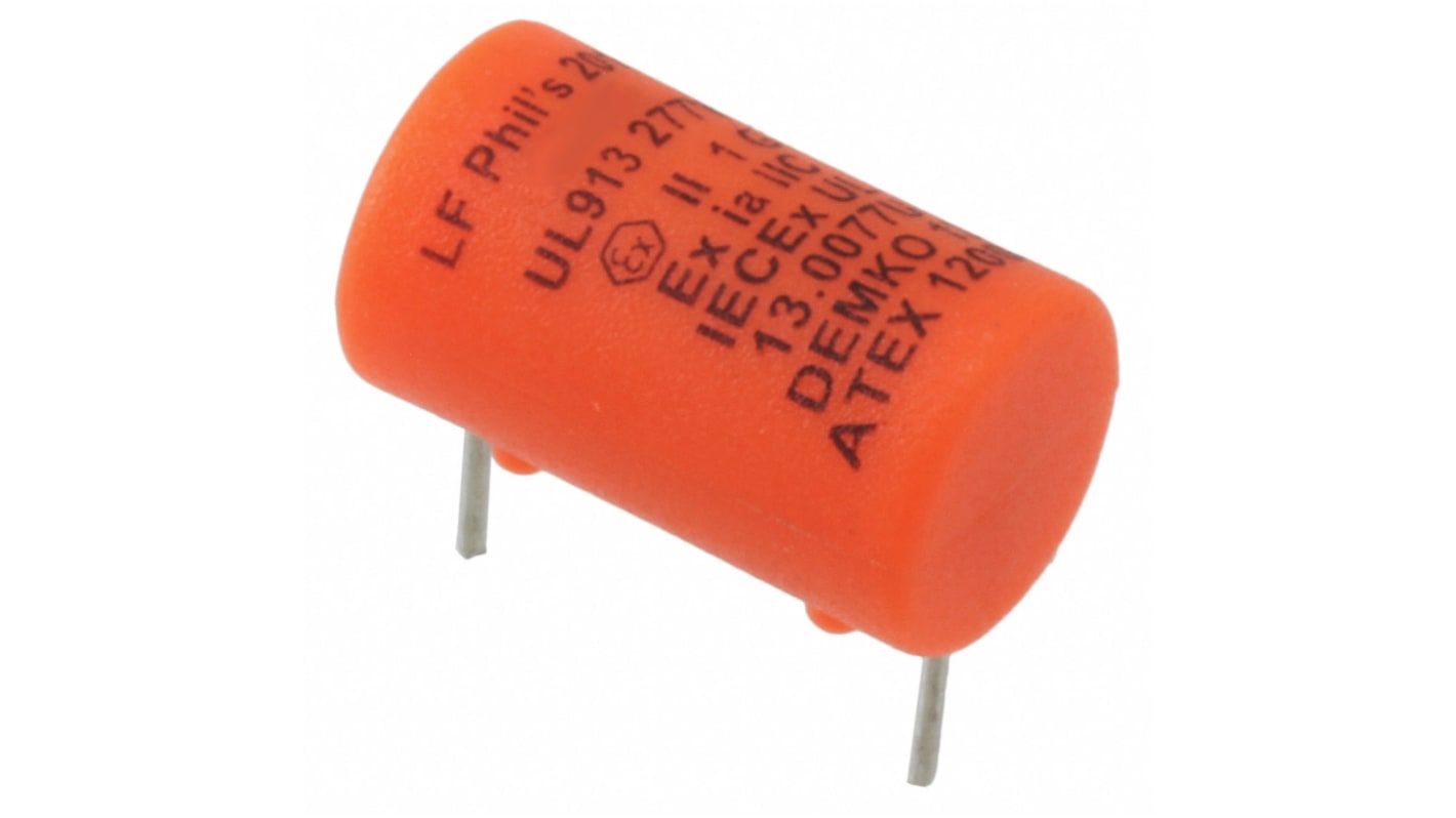 Littelfuse Non-Resettable Wire Ended Fuse, Radial 100mA, 277V ac/dc