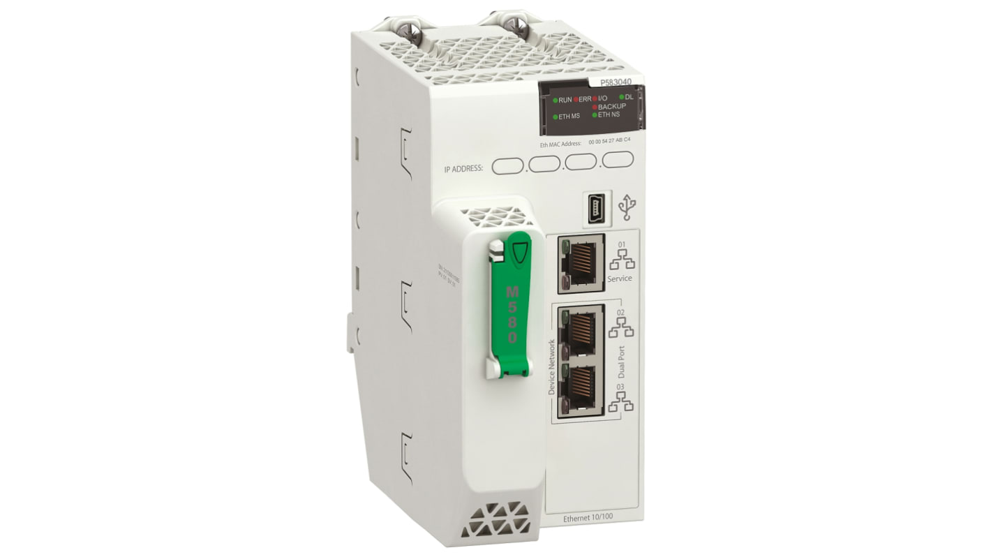 CPU PLC Schneider Electric Modicon M580, 3072 I/O, 24 V c.c.