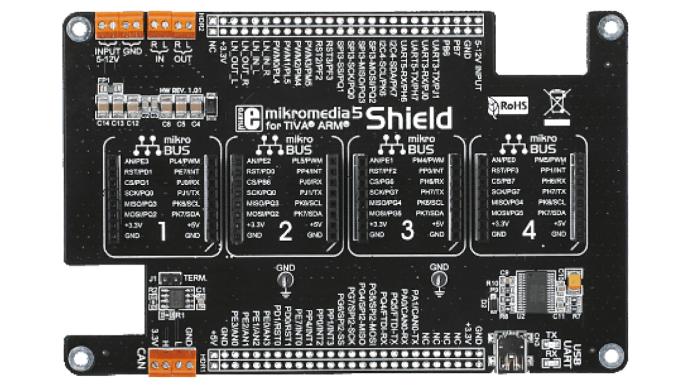 MikroElektronika mikromedia - MIKROE-1529