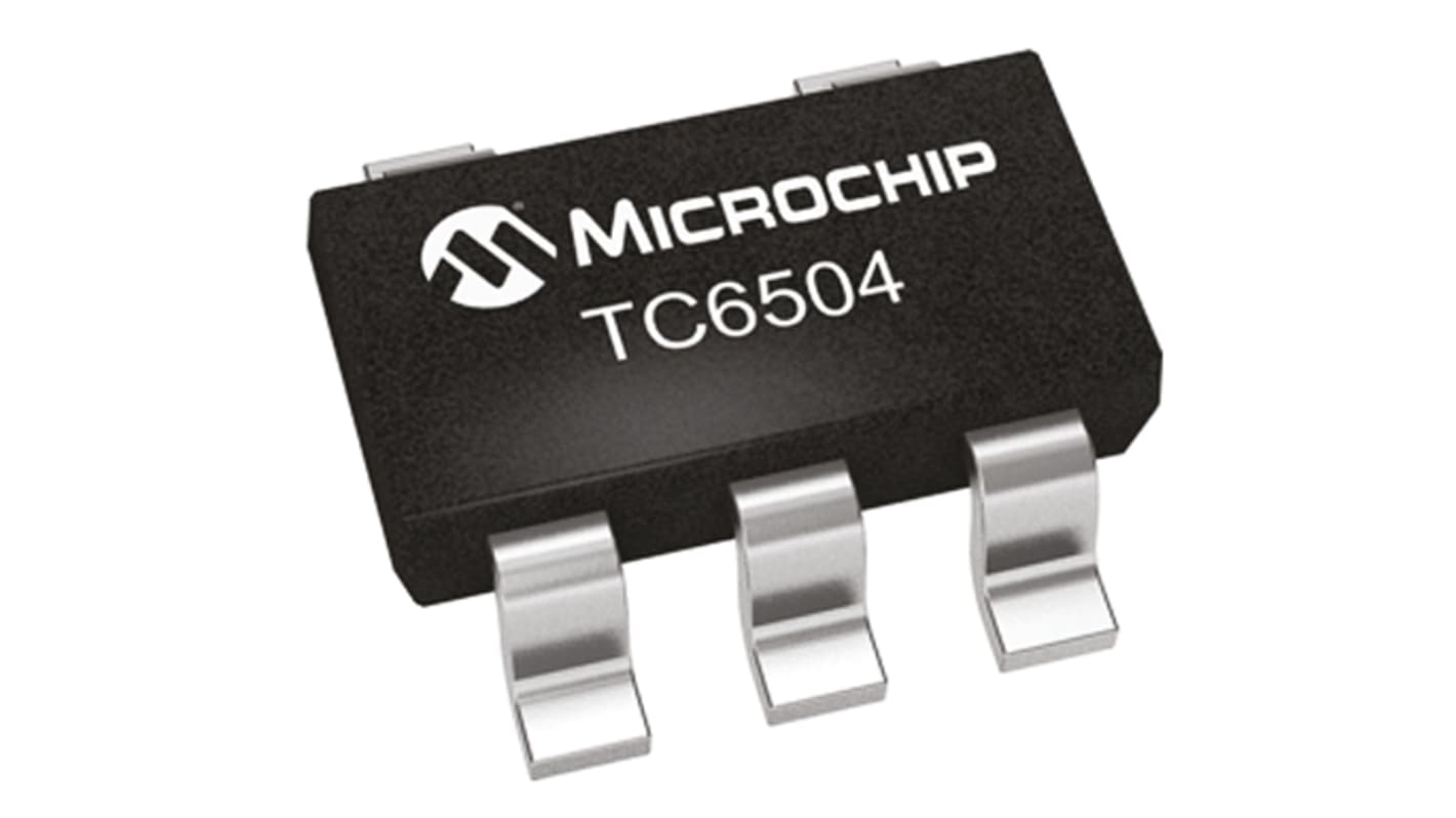 Microchip Temperature Sensor Switch, Push-Pull Output, Surface Mount, Serial, ±0.5°C, 5 Pins