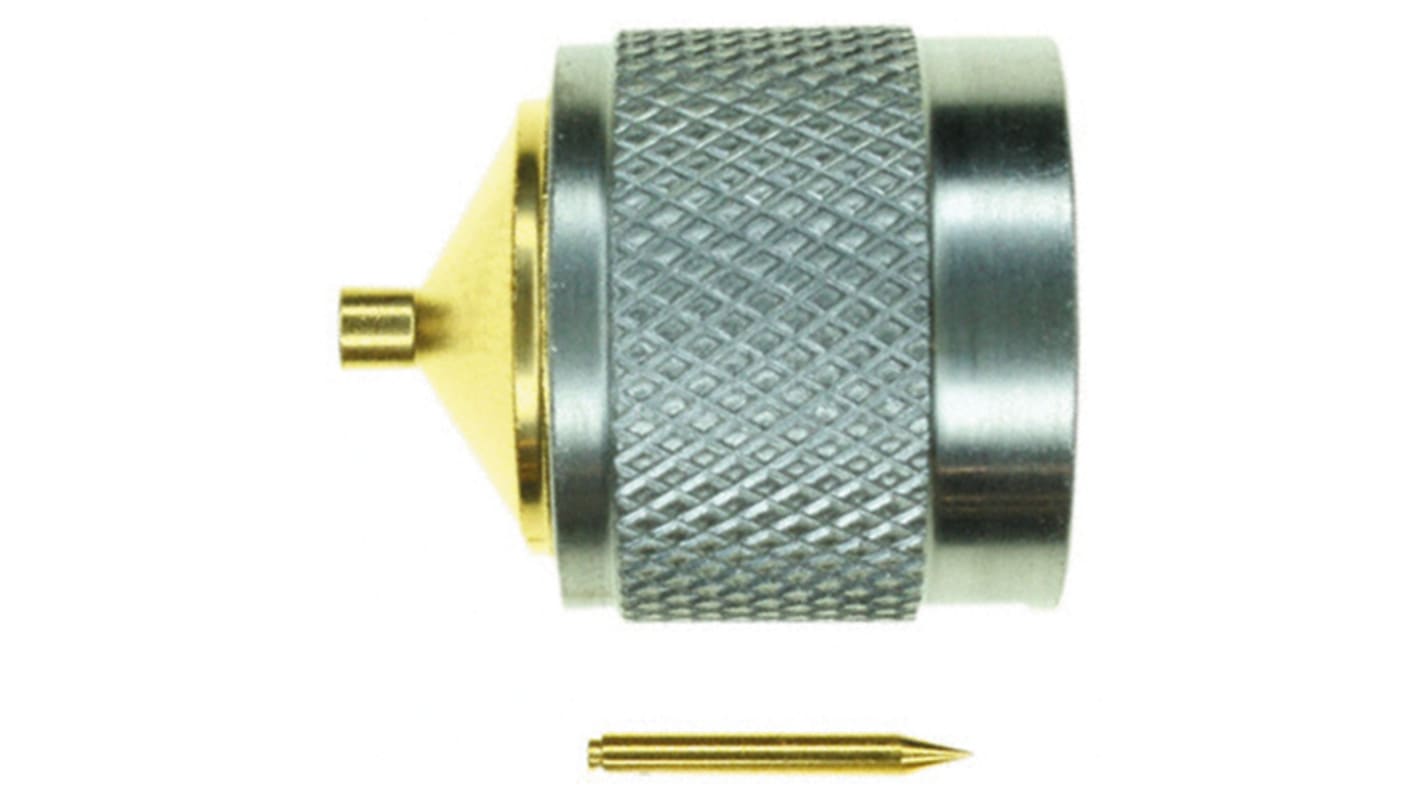 TE Connectivity, Plug, 50Ω, Solder Termination, Straight Body