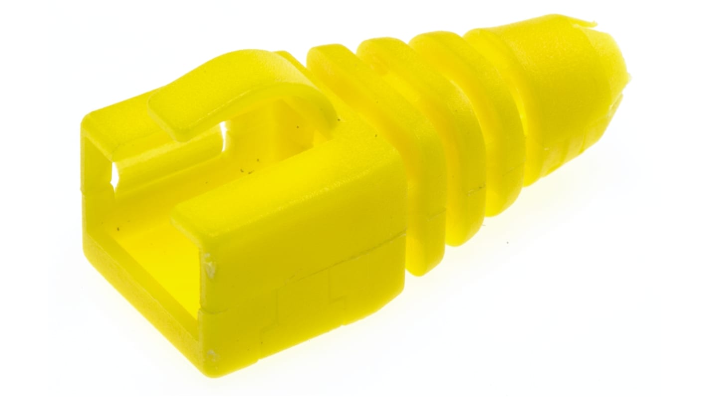 RJ45 Retrofit Hood Yellow