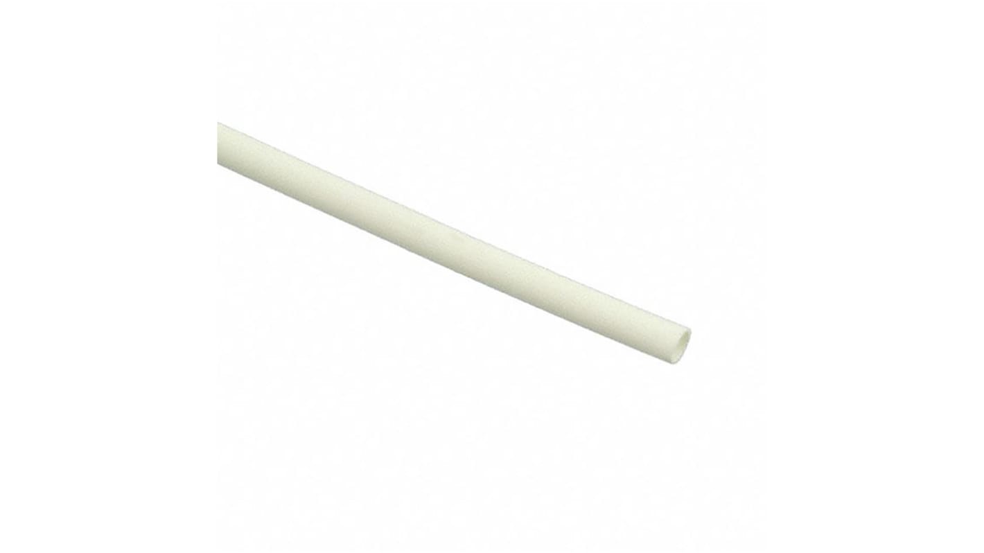 Tubo termorretráctil Alpha Wire de Poliolefina Blanco, contracción 2:1, Ø 25.4mm, long. 76m