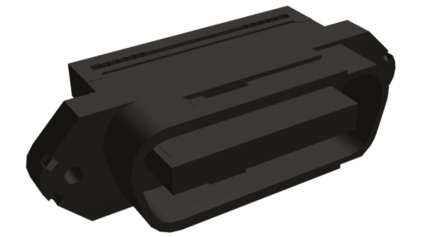 TE Connectivity 24-Way IDC Connector Plug for Panel Mount, 2-Row