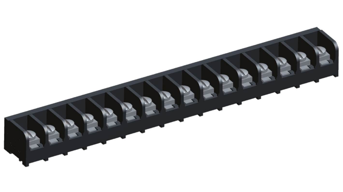 TE Connectivity Tri-Barrier Strip, 9.53mm Pitch, 25 A, 5 A, 300 V, 600 V