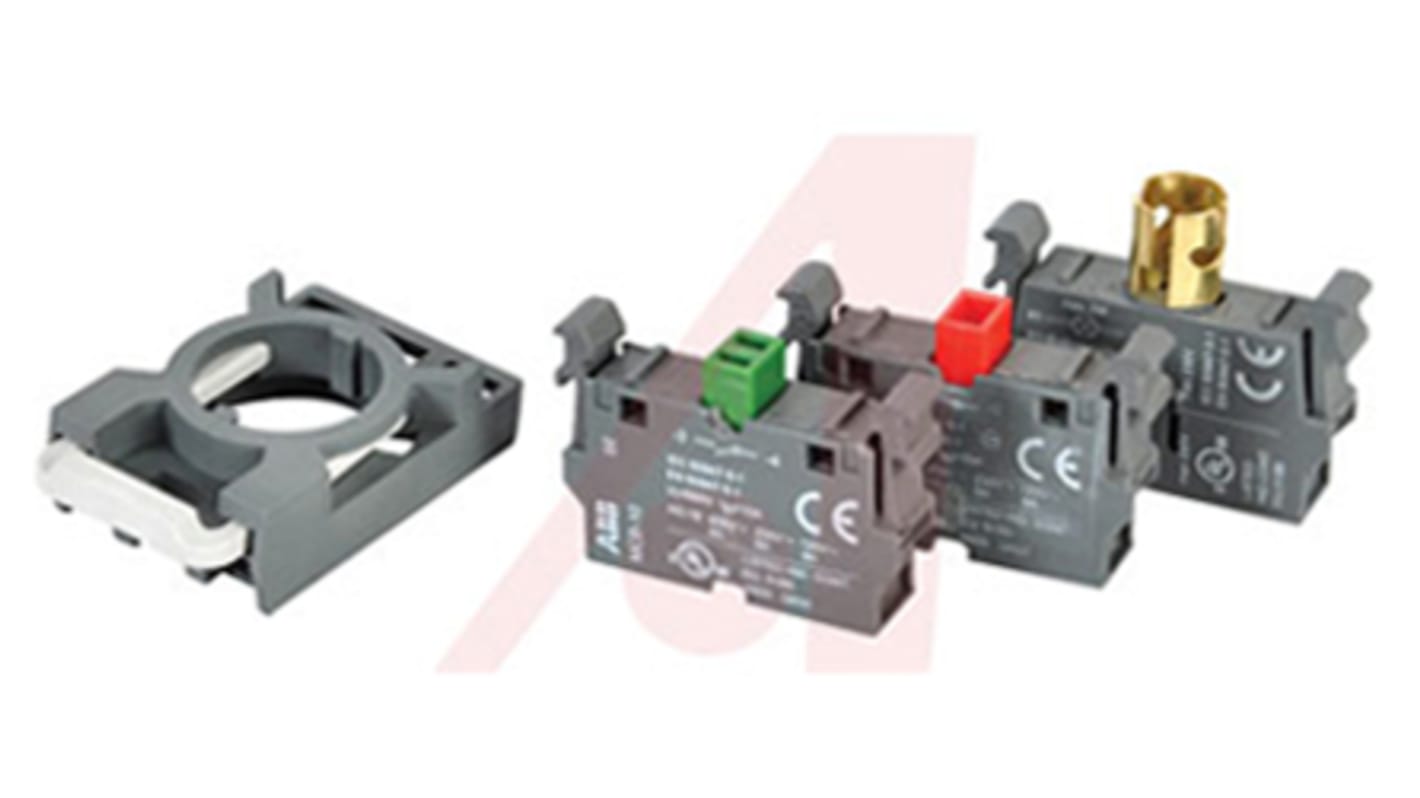 ABB ABB Modular Kontaktblock mit Fassung Anzeigenblock BA9s, 1 NO + 1 NC