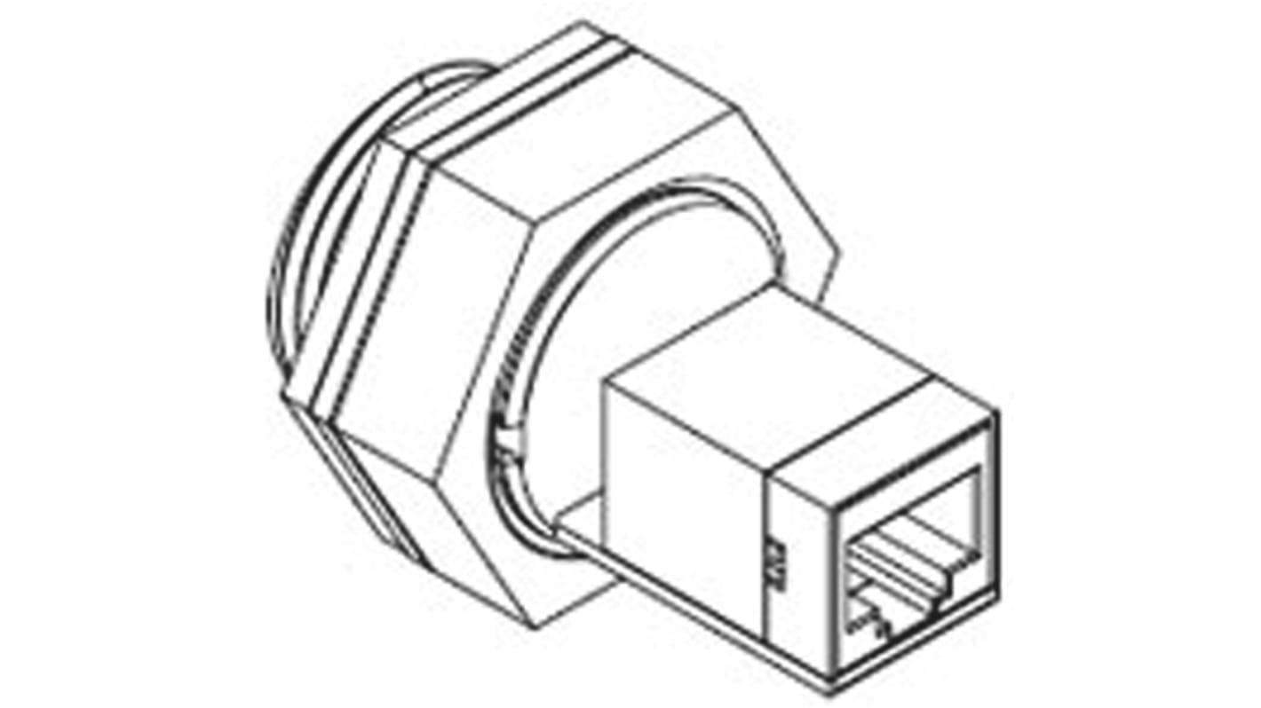 130055-0001 | Molex, 130055 Series Female RJ45 Connector | RS