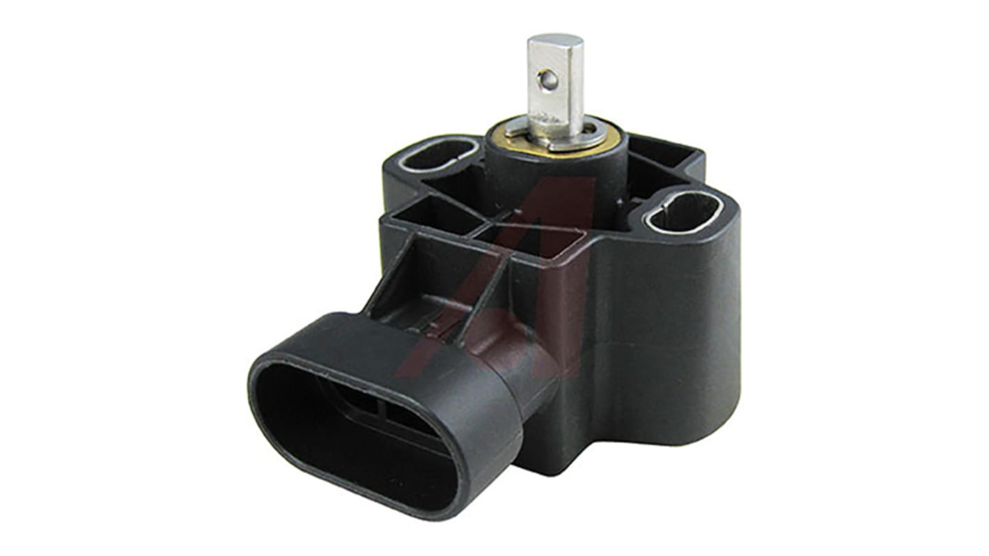 Sensor de efecto Hall Honeywell, alcance 180°, 5 V dc, salida Radiométrico, 25 mA, Conector, IP67