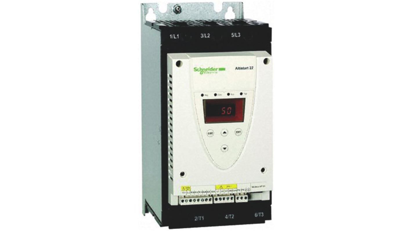 Schneider Electric Altistart 22 ATS22 Sanftstarter 3-phasig 90 kW, 600 V ac / 140 A