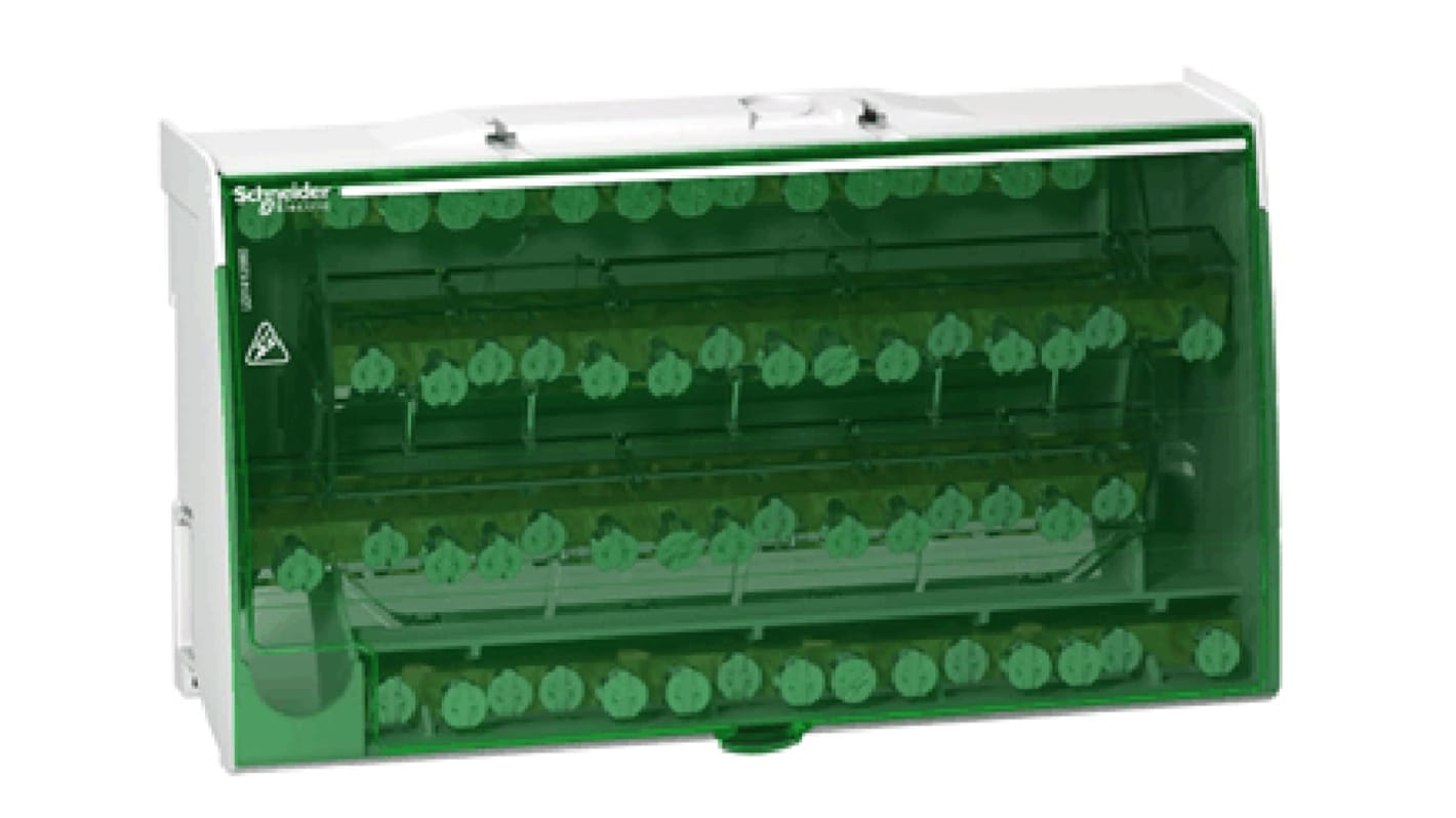 Schneider Electric Distribution Block for use with Compact, Kaedra, Pragma, Prisma-G, Prisma-P, Prisma-Pack, Prisma-PH,