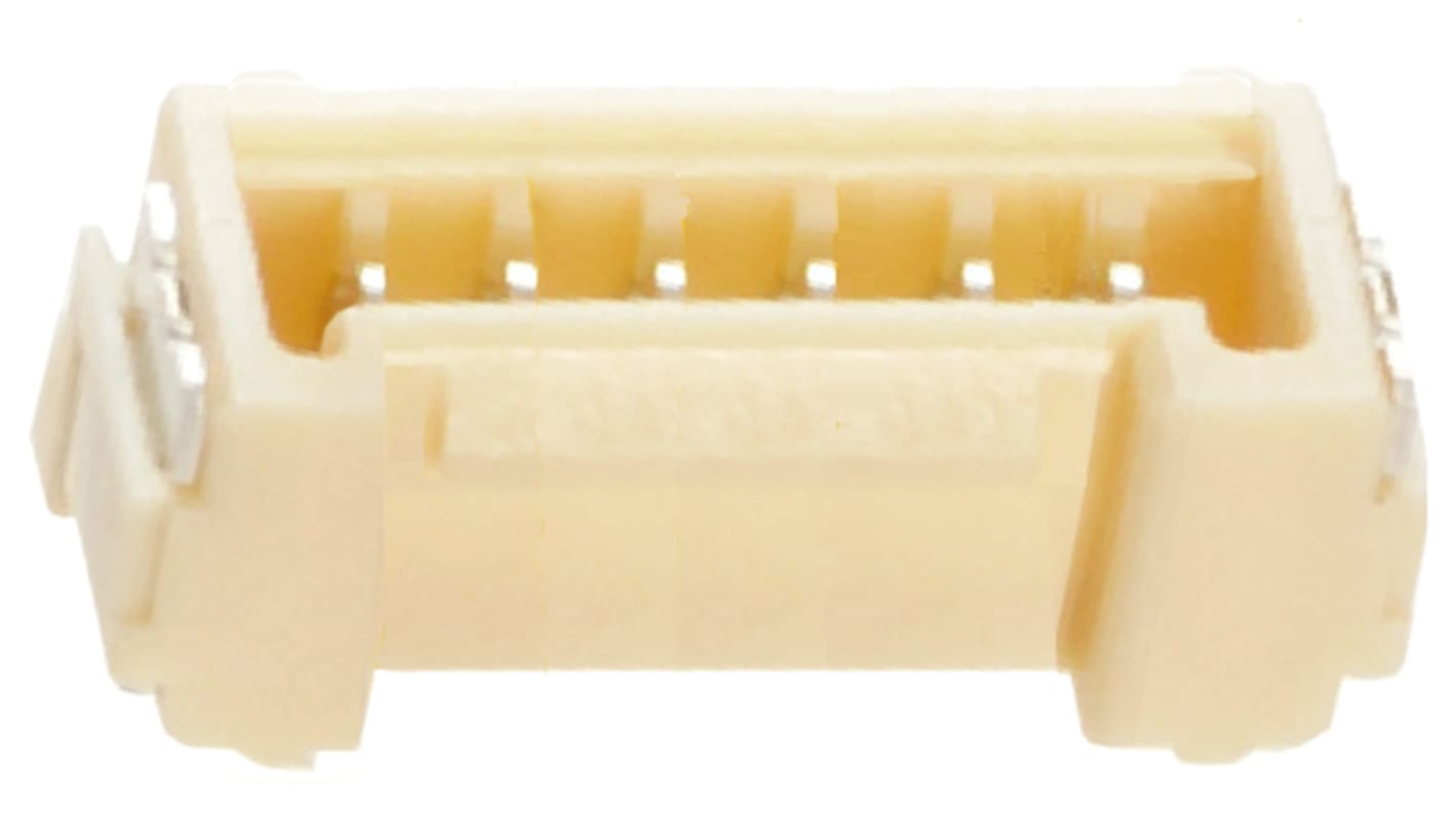 Molex Micro-Lock Series Straight Surface Mount PCB Header, 6 Contact(s), 1.25mm Pitch, 1 Row(s), Shrouded