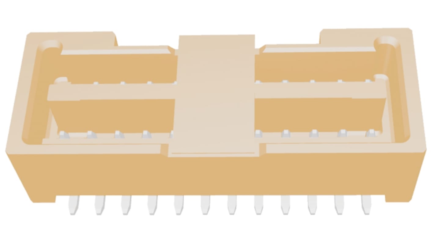 Molex Micro-Lock Series Straight Surface Mount PCB Header, 24 Contact(s), 1.25mm Pitch, 2 Row(s), Shrouded