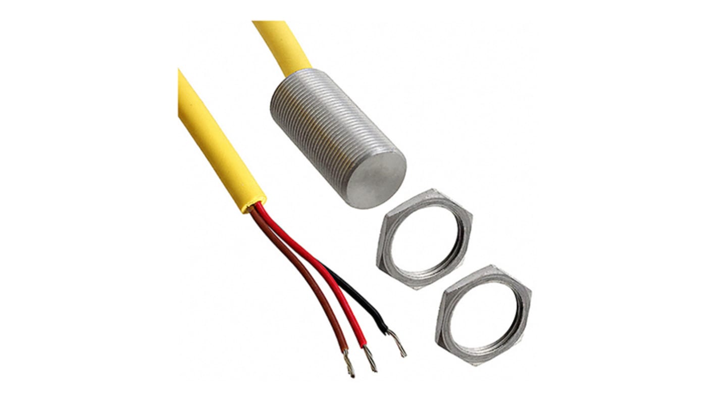 Honeywell Panel Mount Hall Effect Sensor, NPN Output, 4.5 → 24 V dc, Barrel Body, 0.4V