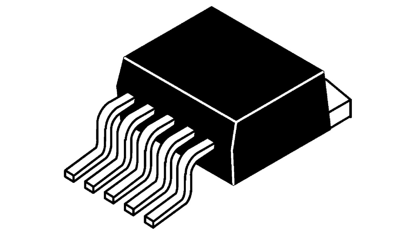 Convertitore c.c.-c.c. DiodesZetex, Output max 37 V, Input max 40 V, 5 pin, TO-263