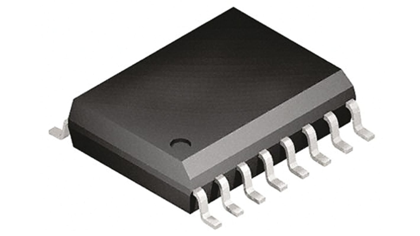 SI8641AB-B-IS Skyworks Solutions Inc, 4-Channel Digital Isolator 1Mbps, 2.5 kVrms, 16-Pin SOIC