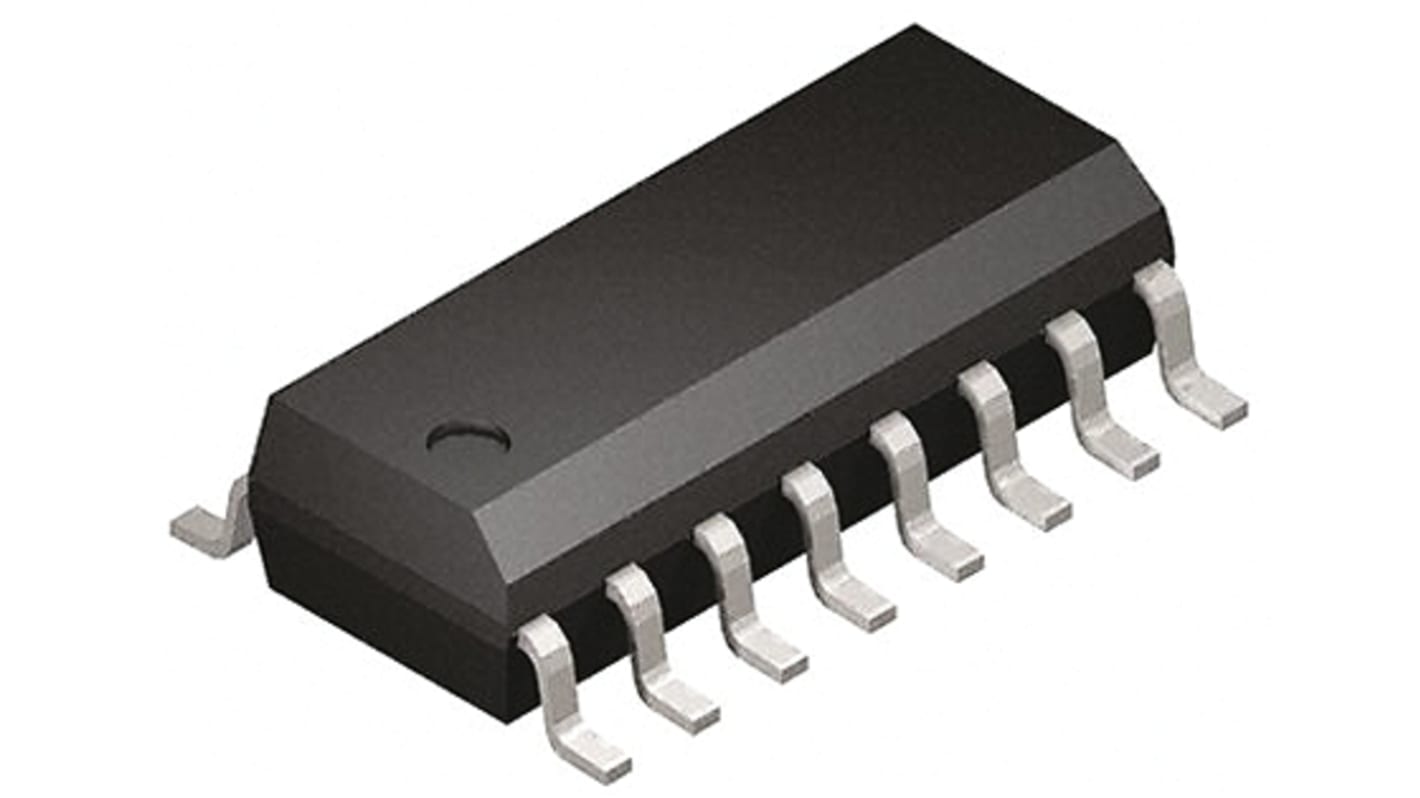 SI8663AB-B-IS1 Skyworks Solutions Inc, 6-Channel Digital Isolator 1Mbps, 2.5 kVrms, 16-Pin SOIC