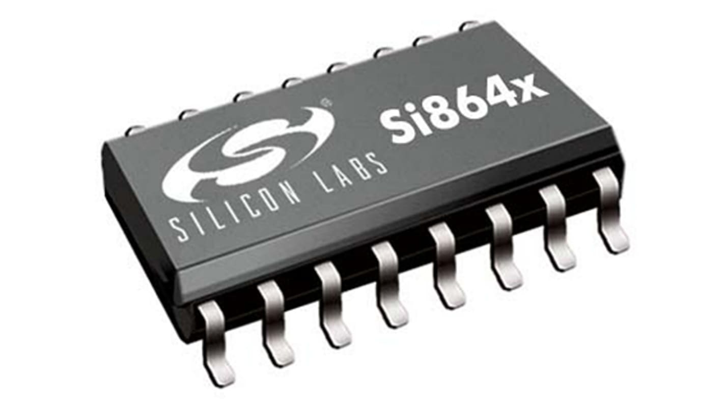 Si8640BB-B-IS1 Skyworks Solutions Inc, 4-Channel Digital Isolator 150Mbps, 2.5 kV, 16-Pin SOIC