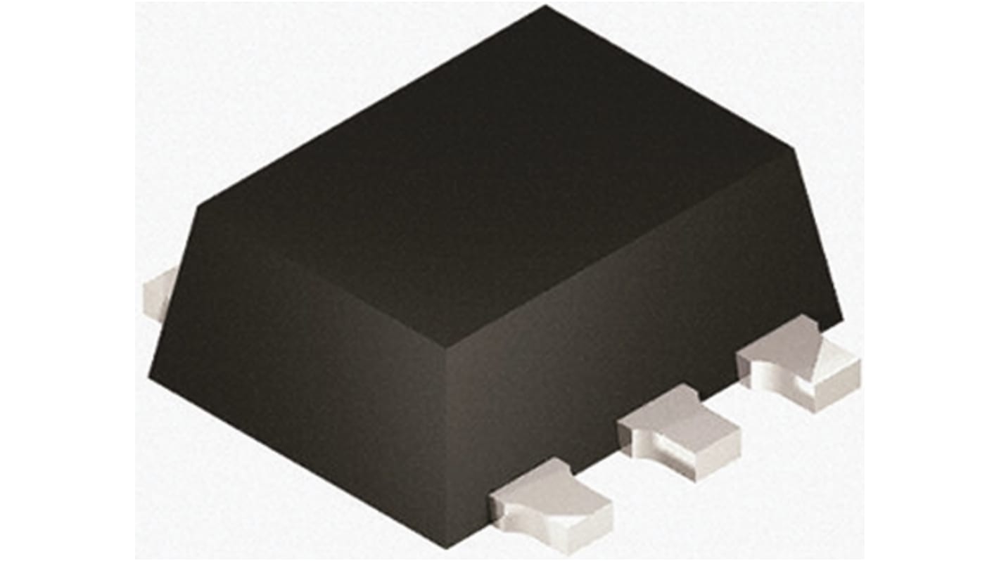 Dual N/P-Channel-Channel MOSFET, 190 mA, 520 mA, 20 V, 6-Pin SOT-963 Diodes Inc DMC2990UDJ-7