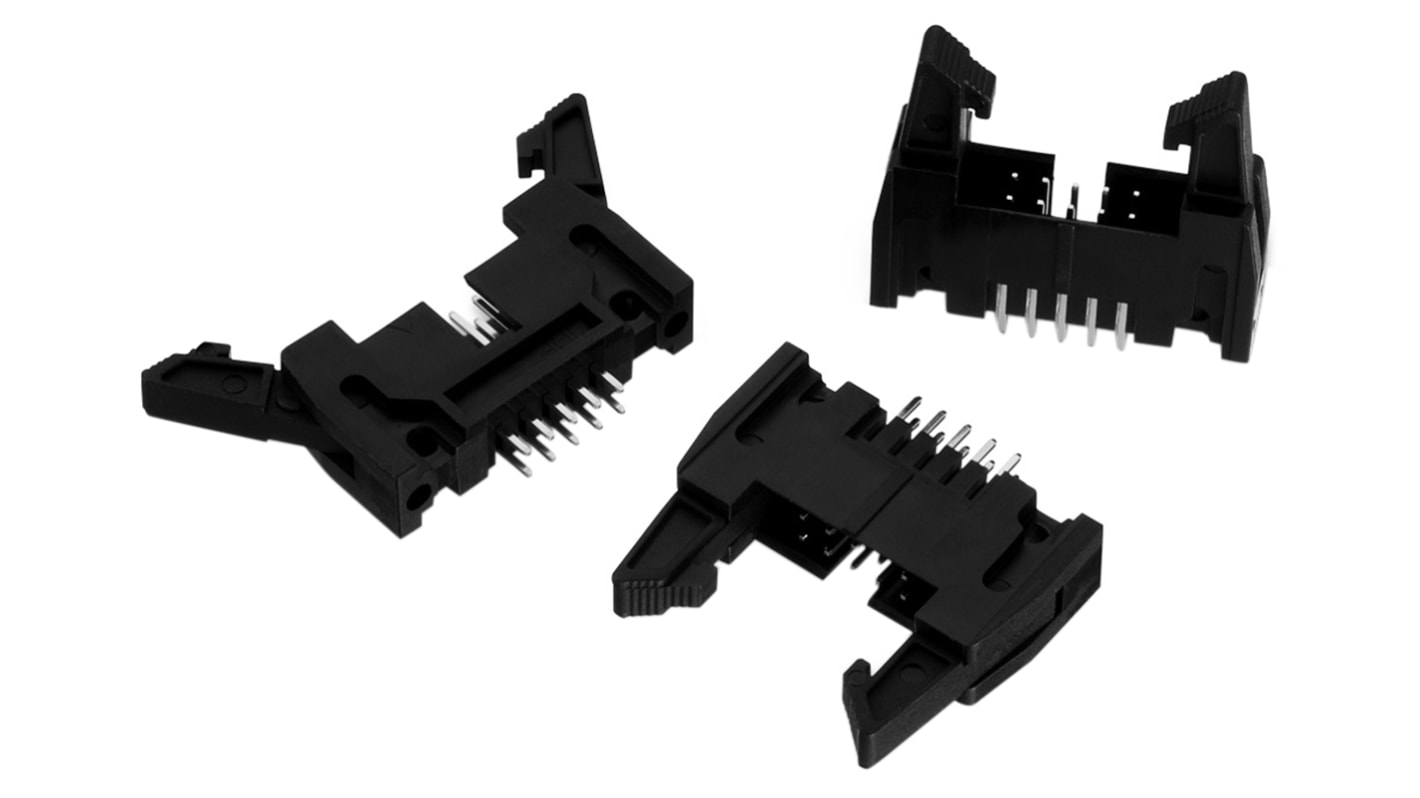 Wurth Elektronik WR-BHD Series Straight Through Hole PCB Header, 24 Contact(s), 2.54mm Pitch, 2 Row(s), Shrouded