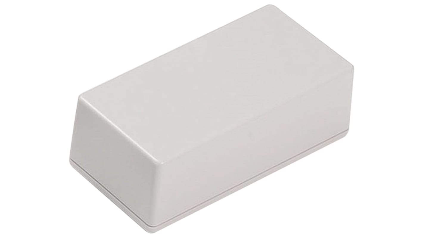 Takachi Electric Industrial TWN Series White Flame Resistant ABS Enclosure, White Lid, 130 x 65 x 25.8mm