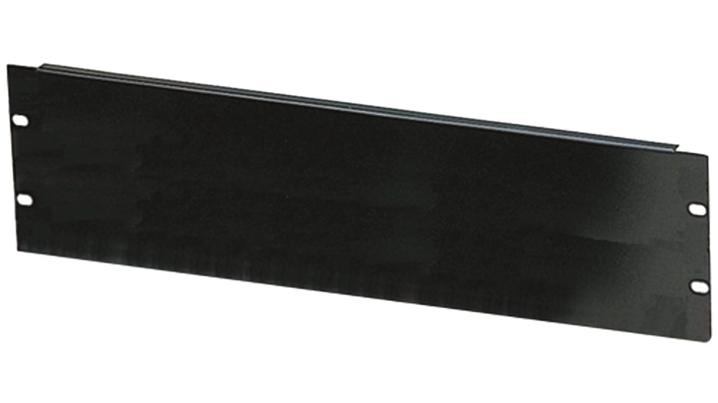 Takachi Electric Industrial Black Steel Blanking Panel, 3U, 482.6 x 132.5mm