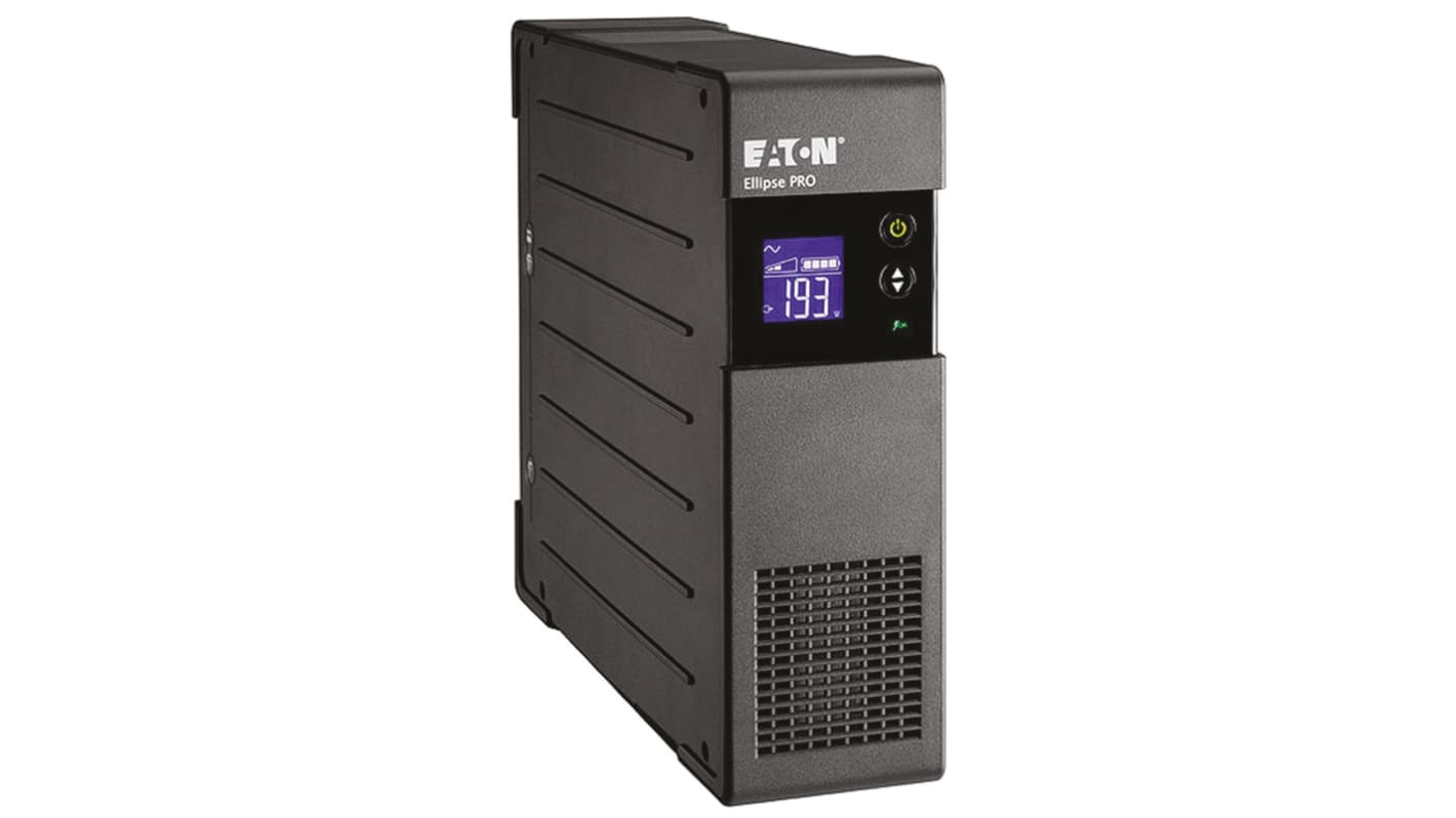 Eaton Ellipse PRO UPS strømforsyning, 230V Output, 750W, 10A, C14 stik