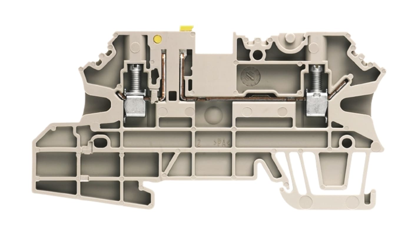 Weidmüller W Reihenklemme Einfach Braun, 2.5mm², 500 V / 20A, Schraubanschluss