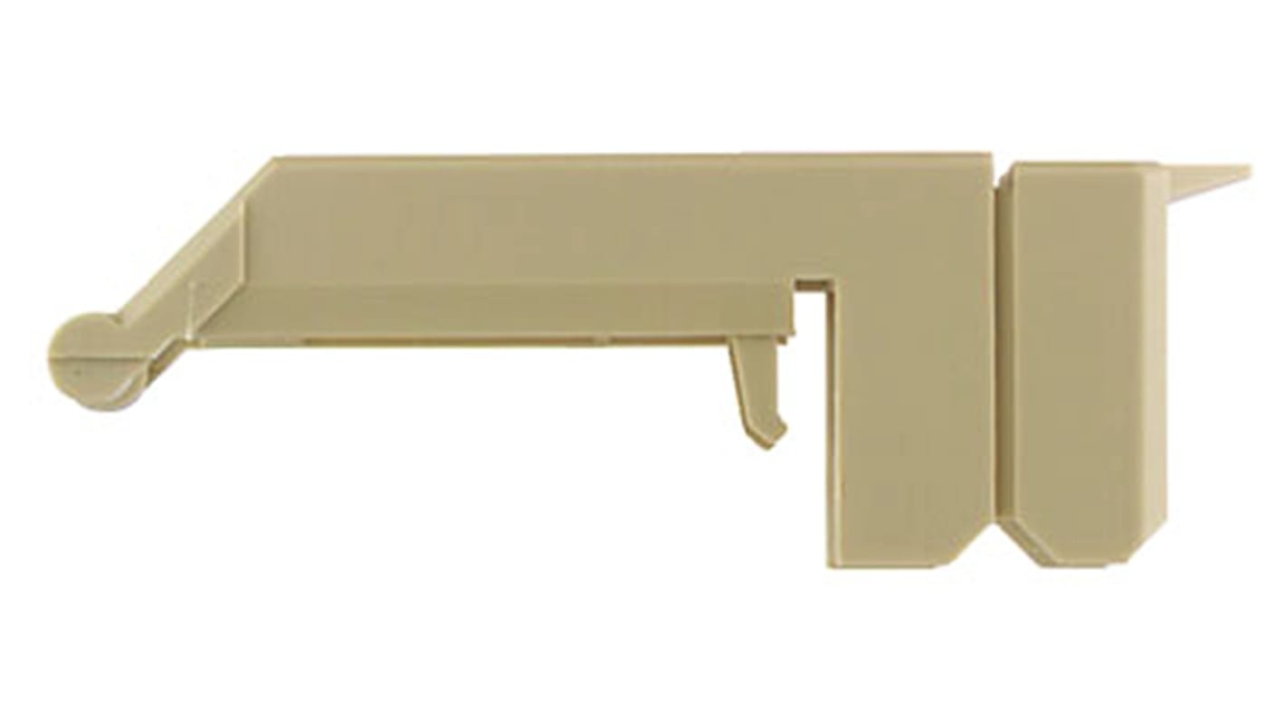 Weidmüller WFF Series Beige DIN Rail Terminal Block, Bolt Termination