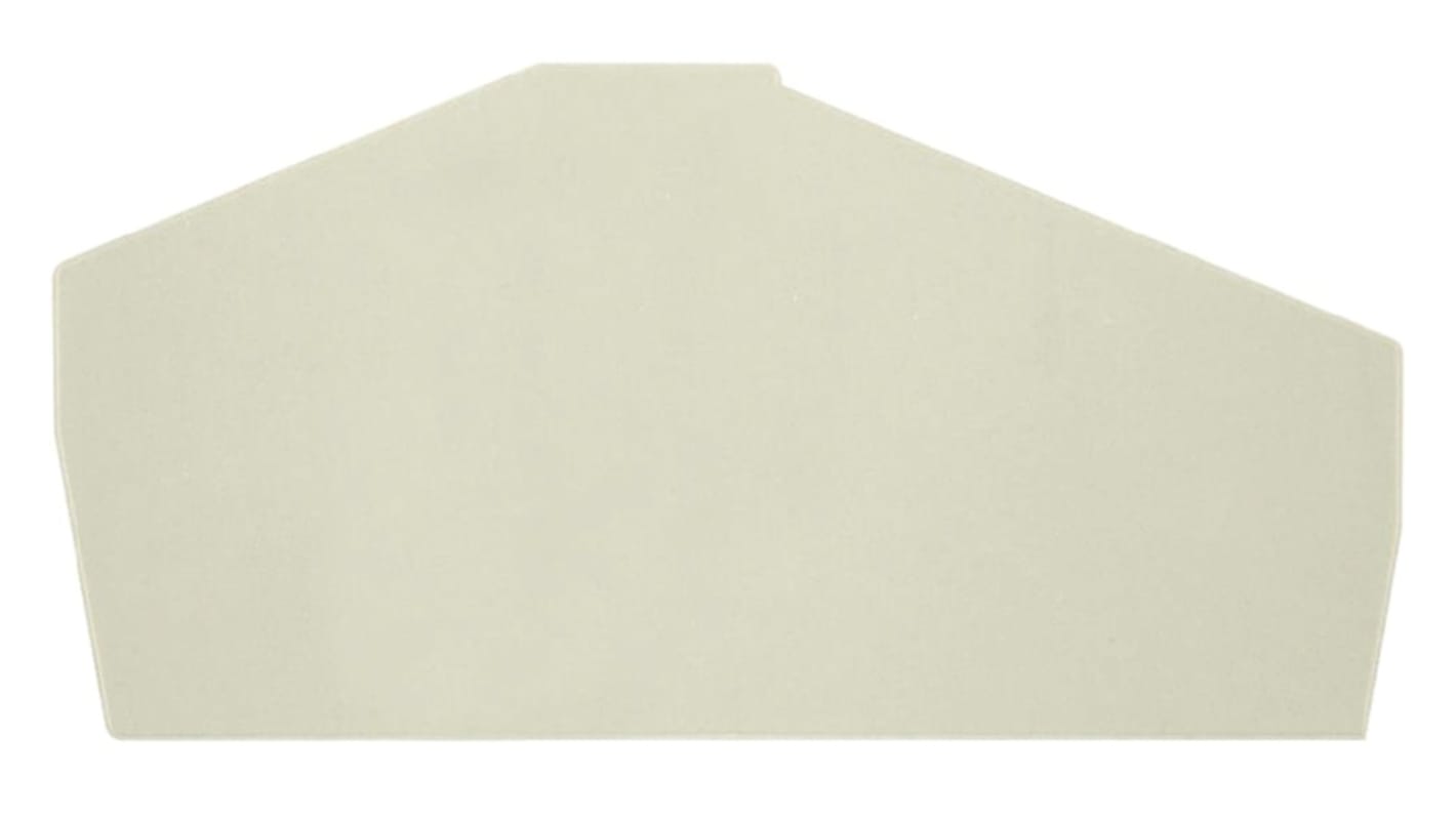 1791050000 Weidmuller Z Series End Cover for Use with Terminal ZDK 2.