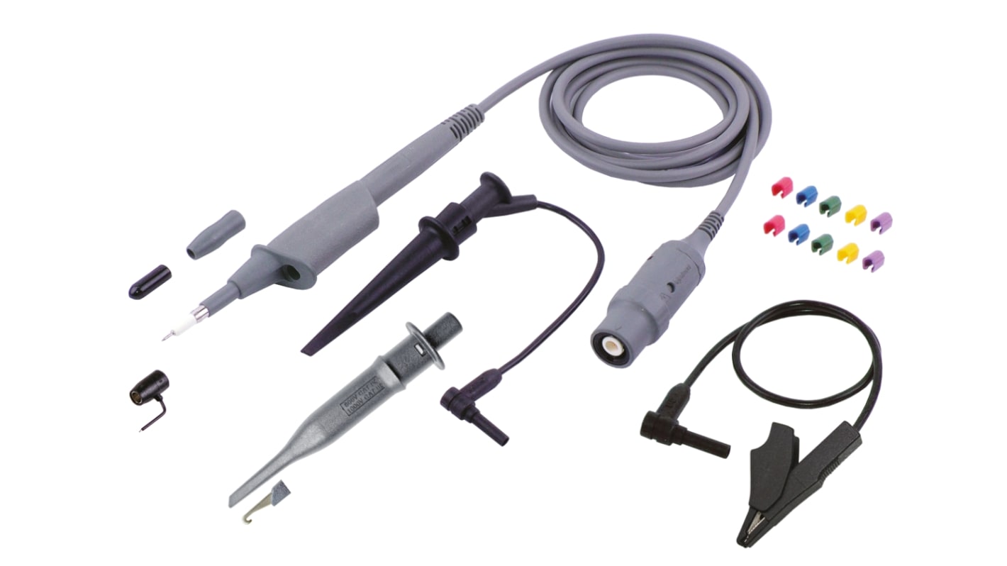 Staubli SET Isoprobe Series 68.9556-28 Oscilloscope Probe, Passive Type, 500MHz, 1:10, BNC Connector