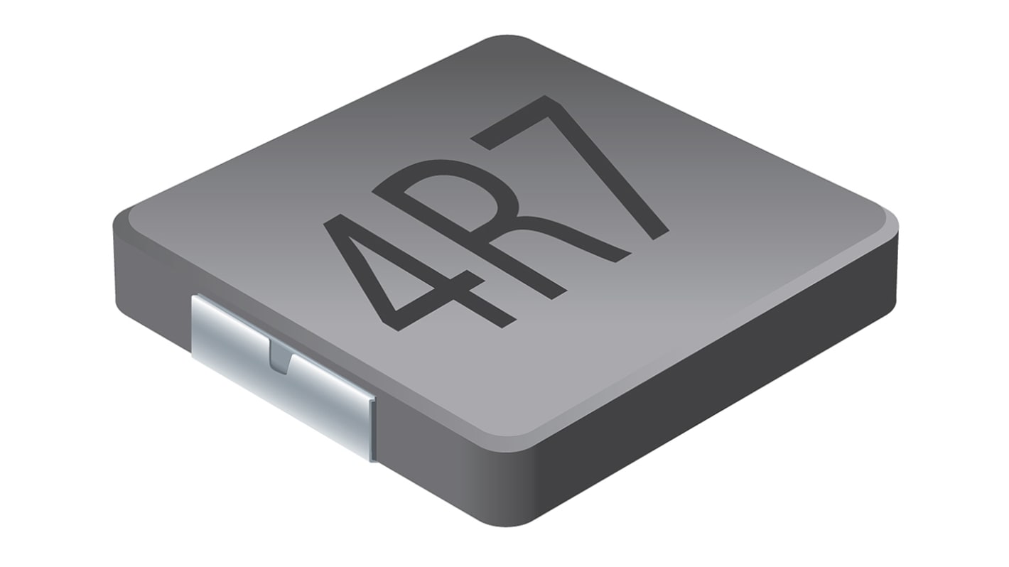 Bourns, SRP4012TA, 4012 Shielded Wire-wound SMD Inductor with a Carbonyl Powder Core, 10 μH ±20% Wire-Wound 1.3A Idc