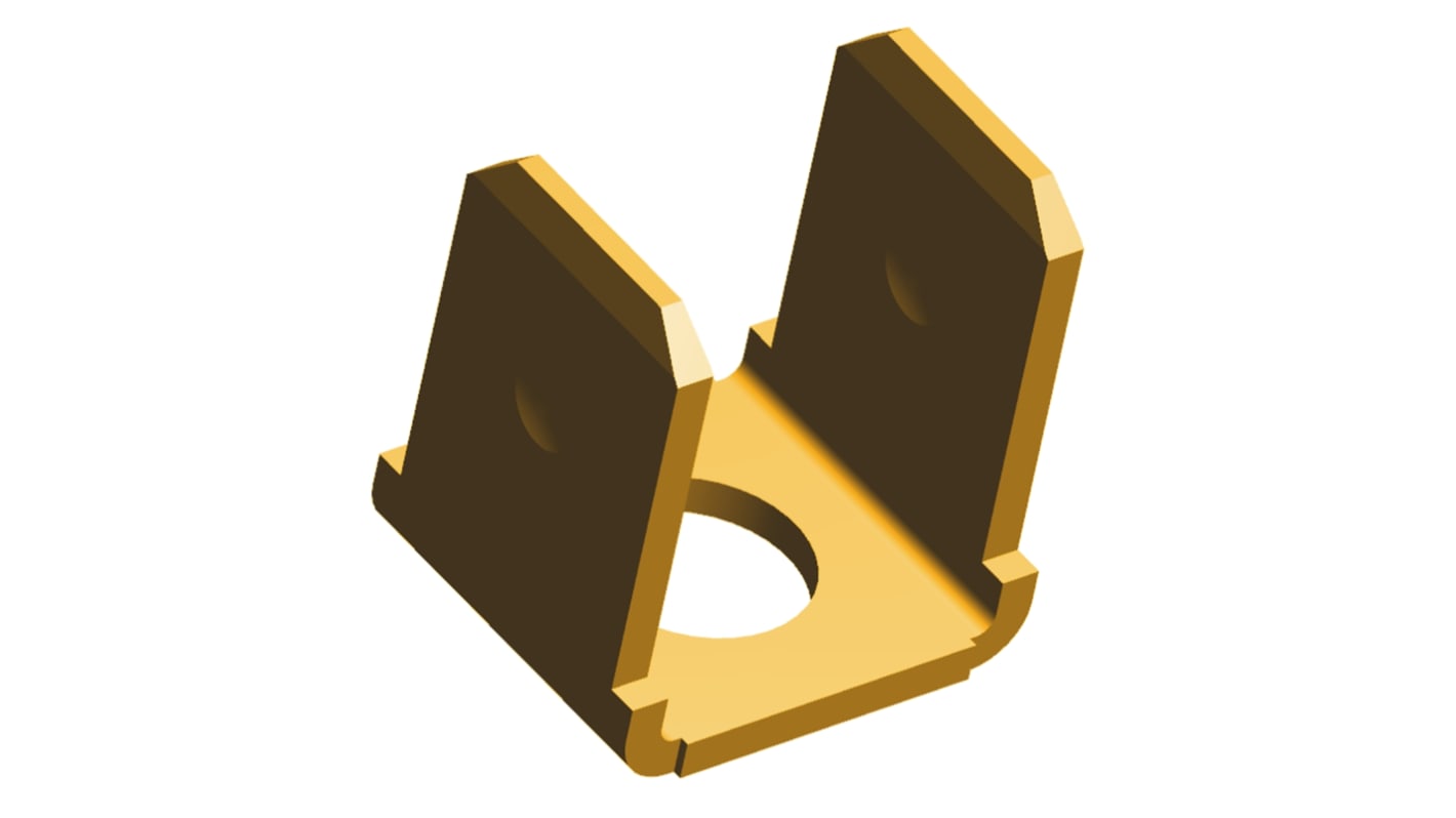 41619 | TE Connectivity FASTON .250 Uninsulated Male Spade Connector ...