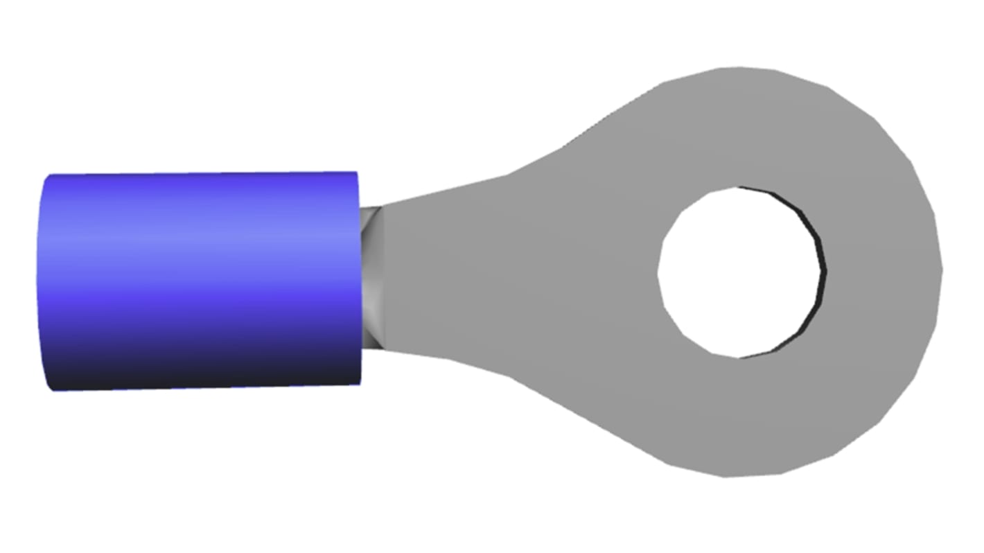 324533 | TE Connectivity, PIDG Insulated Ring Terminal, #10 Stud Size ...