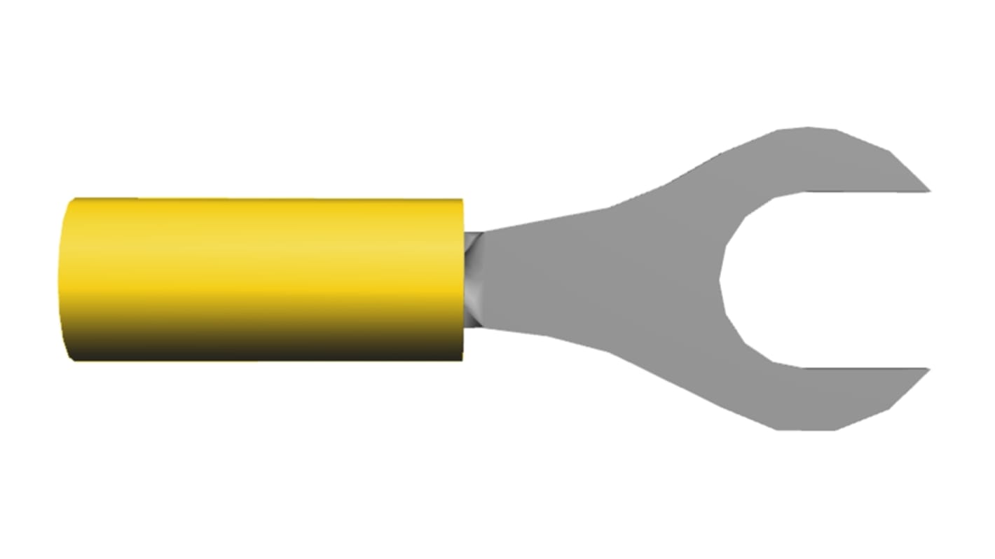323011 | TE Connectivity, PIDG Insulated Ring Terminal, M3.5 (#6) Stud ...