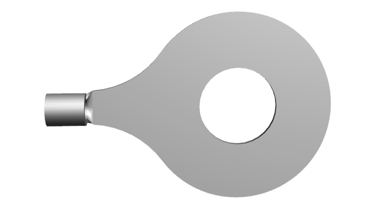 TE Connectivity, SOLISTRAND Uninsulated Ring Terminal, M12 (1/2) Stud Size, 2.6mm² to 6.6mm² Wire Size