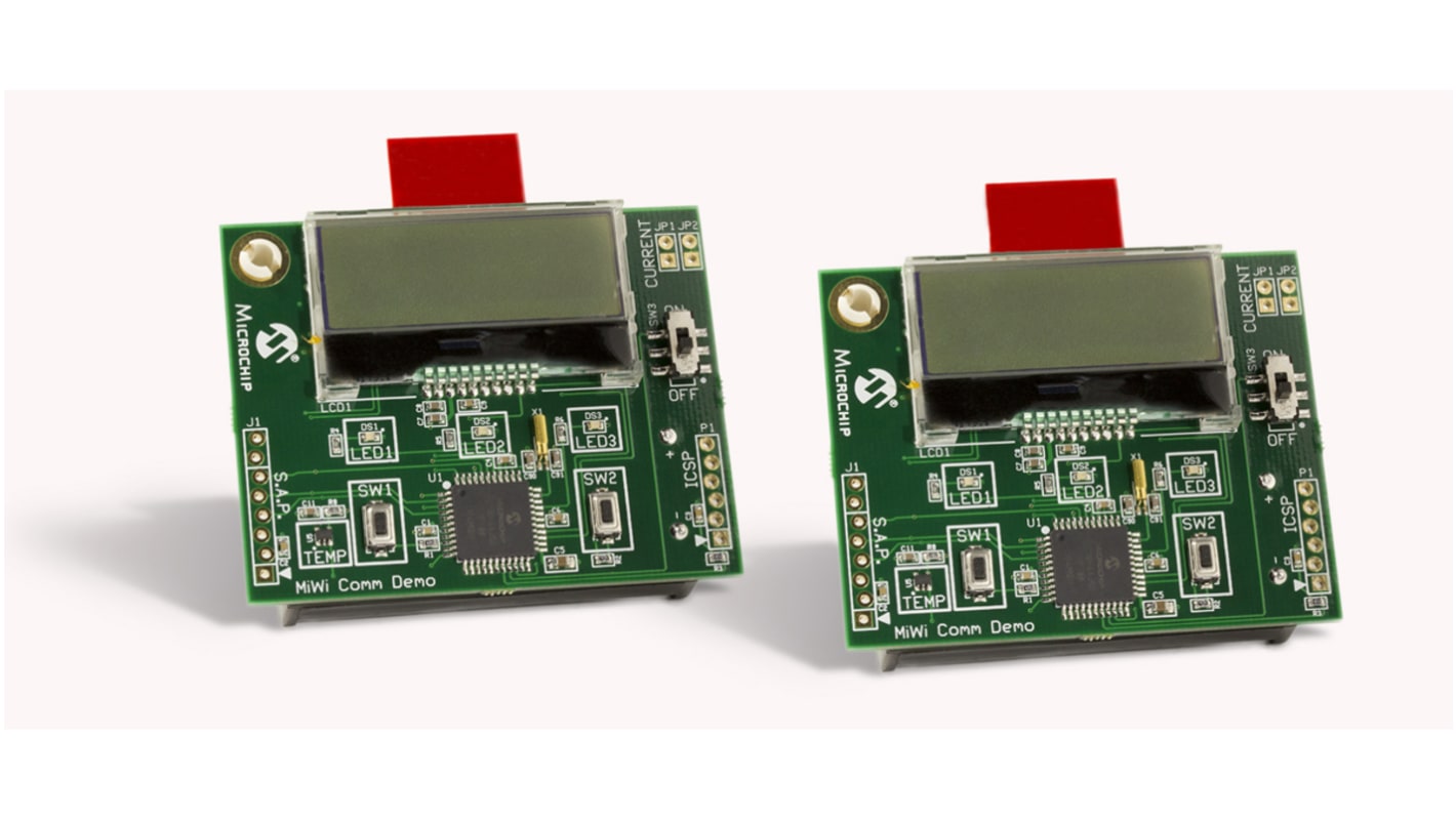 Microchip MiWi MRF24J40 RF Transceiver Demonstration Kit 2.4GHz DM182016-1