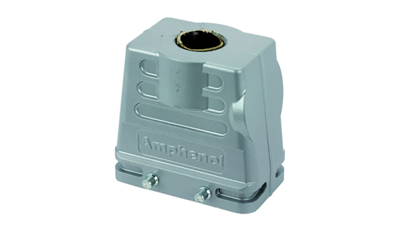 Conector de potencia con entrada superior Amphenol Industrial serie Heavy Mate C146 tamaño E10, con rosca M32