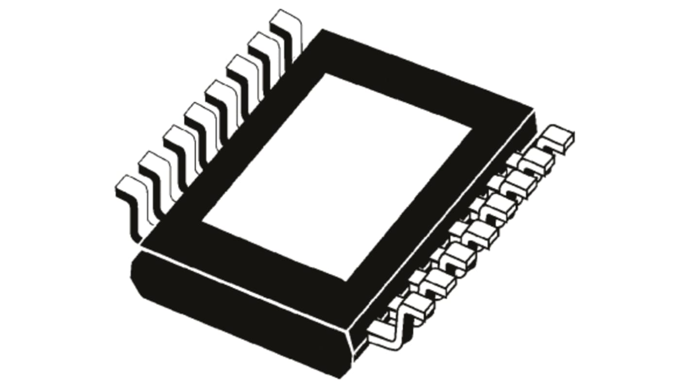 Texas Instruments DRV8833PWP, Stepper Motor Driver IC, 10.8 V 0.7A 16-Pin, HTSSOP