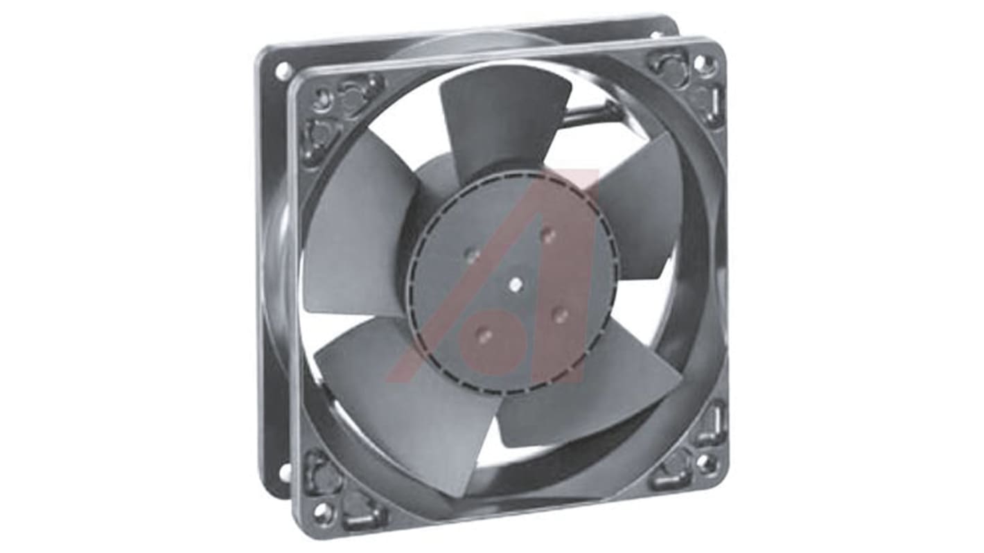 ebm-papst 4100 N Series Axial Fan, 24 V dc, DC Operation, 168m³/h, 5.6W, 119 x 119 x 38mm