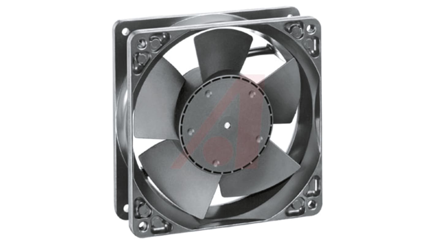 ebm-papst axiális ventilátor, 24 V DC, 119 x 119 x 38mm, 180m³/h, 3200rpm