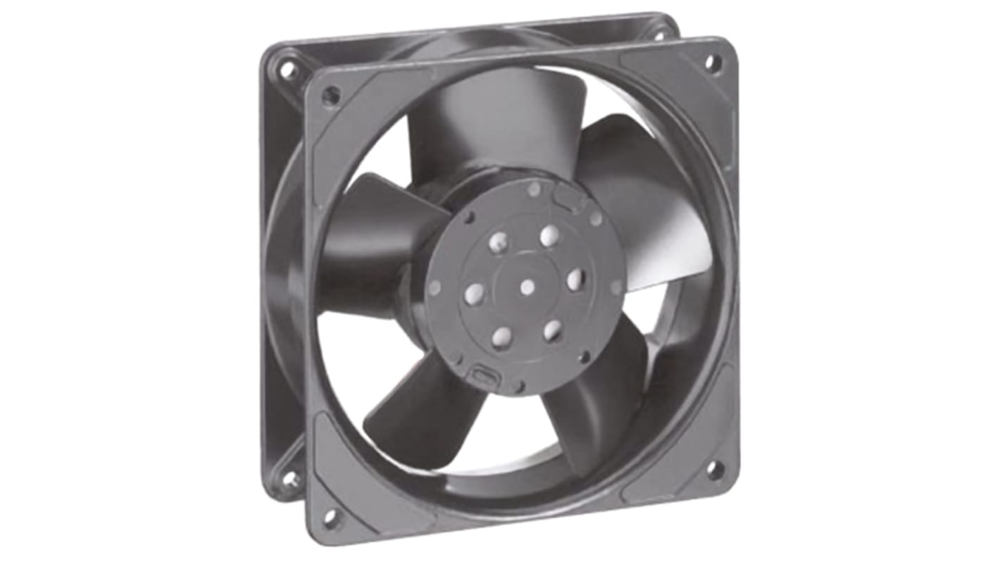 ebm-papst 4000 Z Series Axial Fan, 24 V ac, AC Operation, 119 x 119 x 38mm