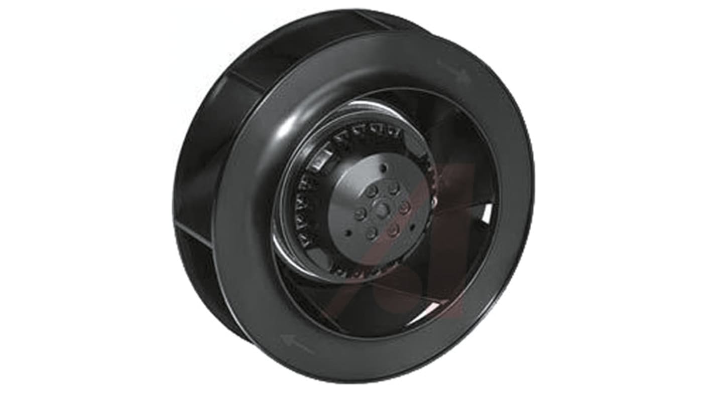 ebm-papst R2S175 Series Centrifugal Fan, 230 V ac, 440m³/h, AC Operation, 175 (Dia.) x 69 Dmm