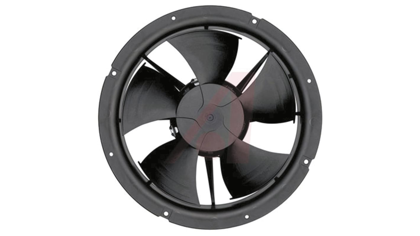 ebm-papst W1G200 Series Axial Fan, 115 V ac, AC Operation, 31W, 460mA Max, 250 x 78.5mm