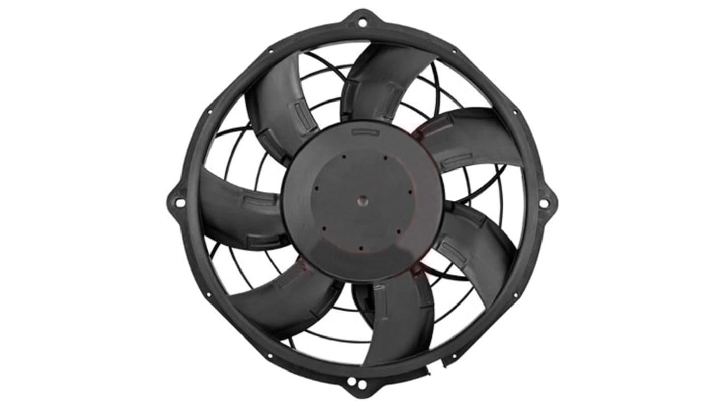 Ventilador Axial ebm-papst W3G300 de 330 x 318 x 76.5mm, 24 V CC, 190W, 2570rpm, caudal 2570m³/h, 72dB