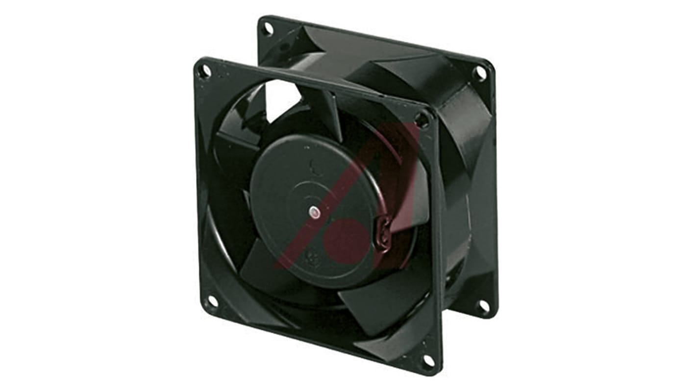 ebm-papst 8500 Series Axial Fan, 115 V ac, AC Operation, 61m³/h, 11W, 80 x 80 x 38mm
