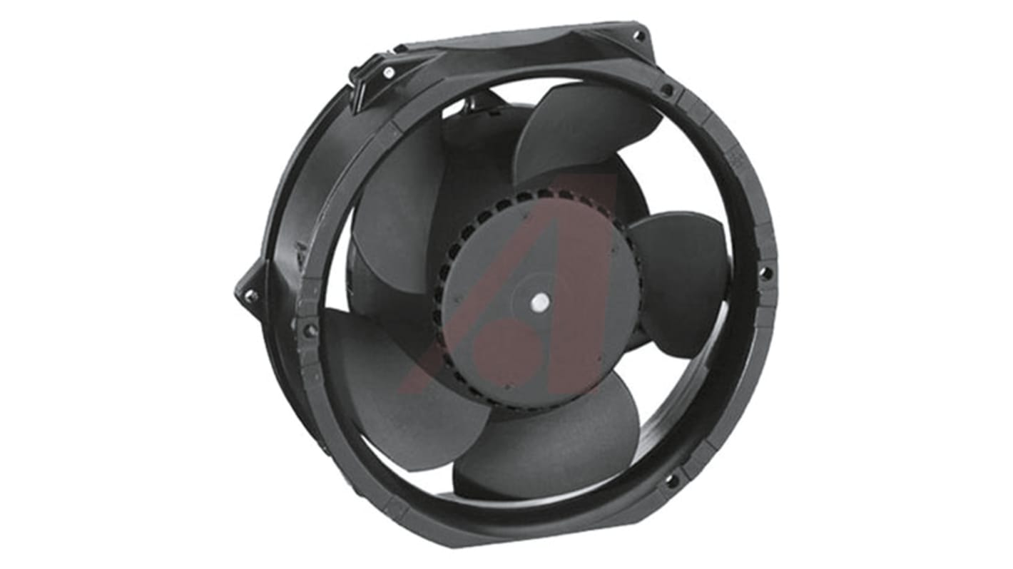 ebm-papst DV 6400 Series Axial Fan, 24 V dc, DC Operation, 530m³/h, 40W, 171.5 x 50.8mm