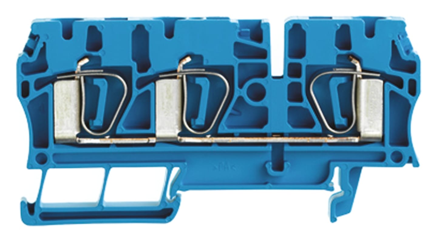7904190000 Weidmuller Z Series Blue Feed Through Terminal Block